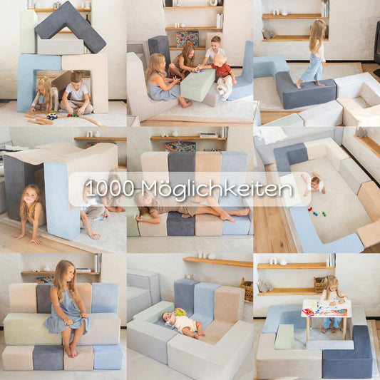 Modulares Spielsofa/Kindersofa: Das Original von Alles Knüt®