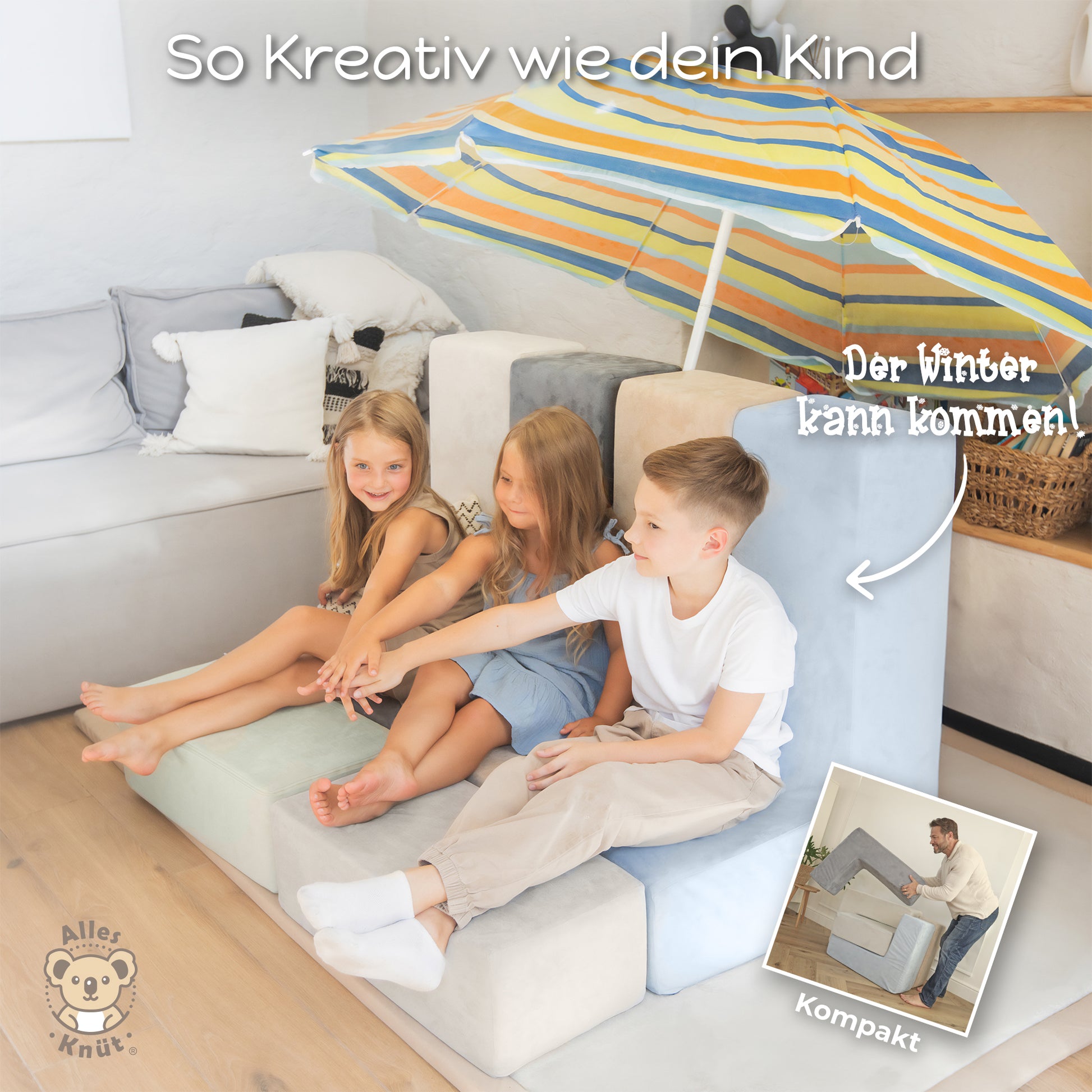 Modulares Spielsofa Kindersofa