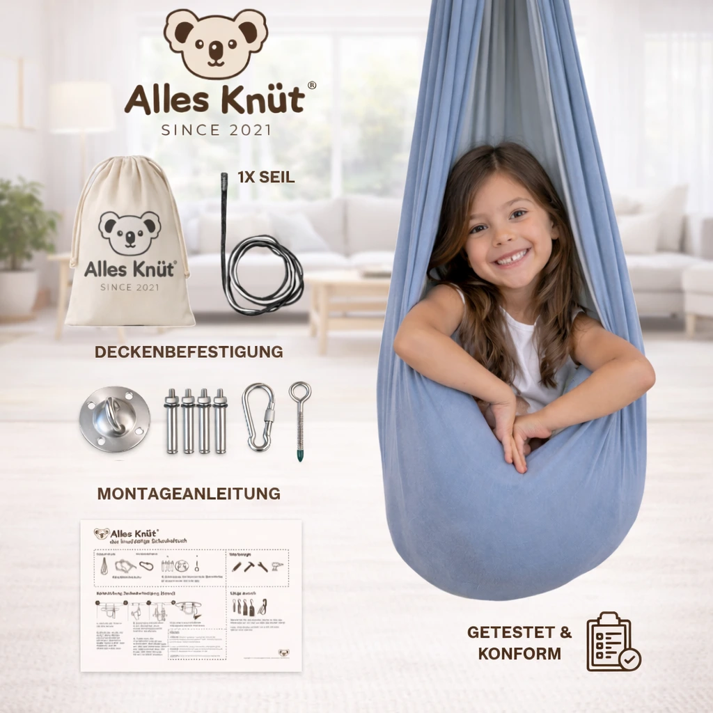 Beschreibungen mit Kind in Alles Knüt Therapie Schaukel